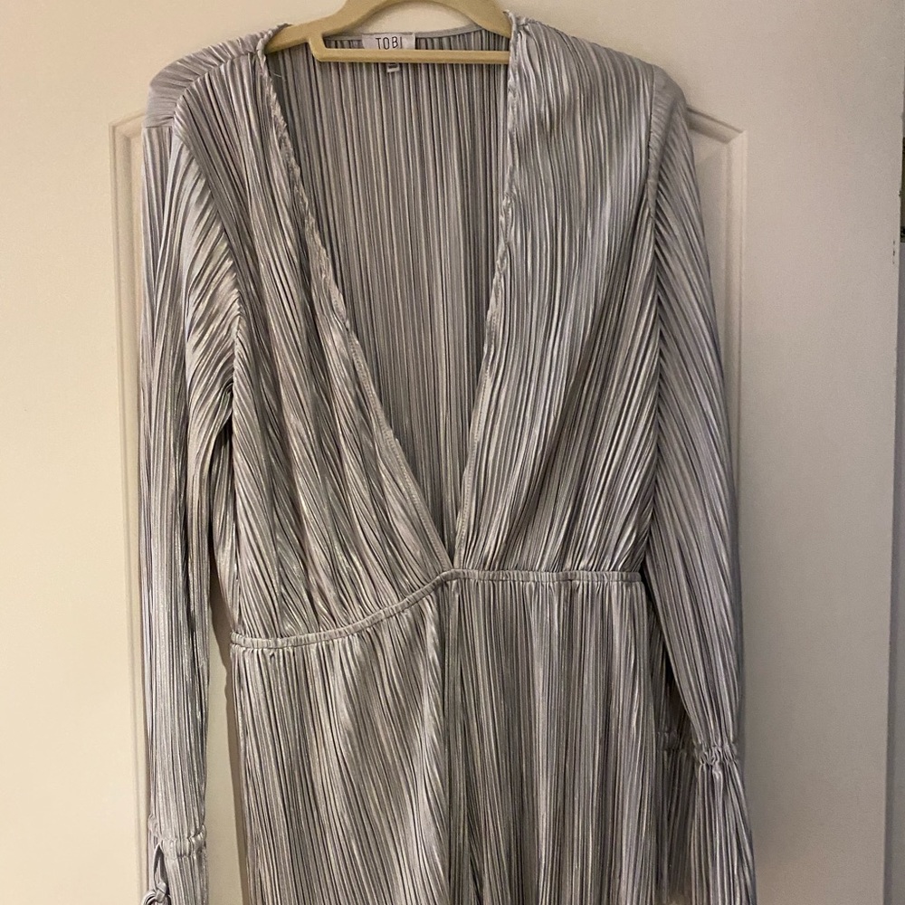 Silver romper
